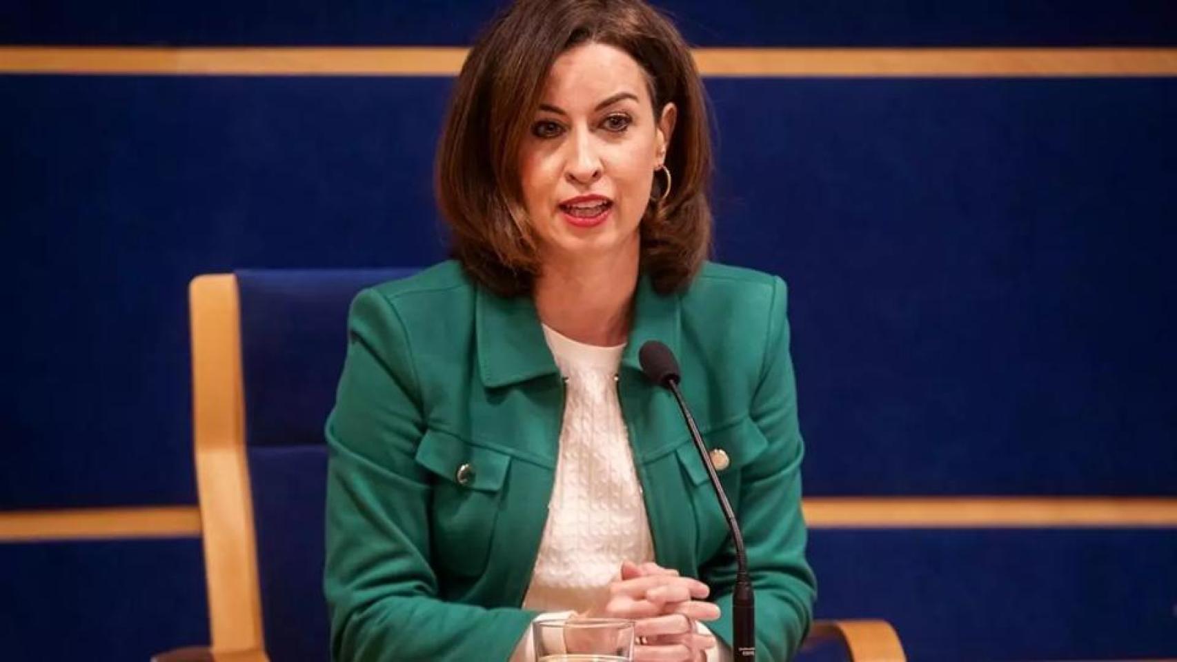 Teresa Ladrero, en la sede de la DPZ.