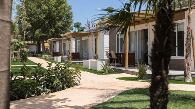 Uno de los campings de Alicante.