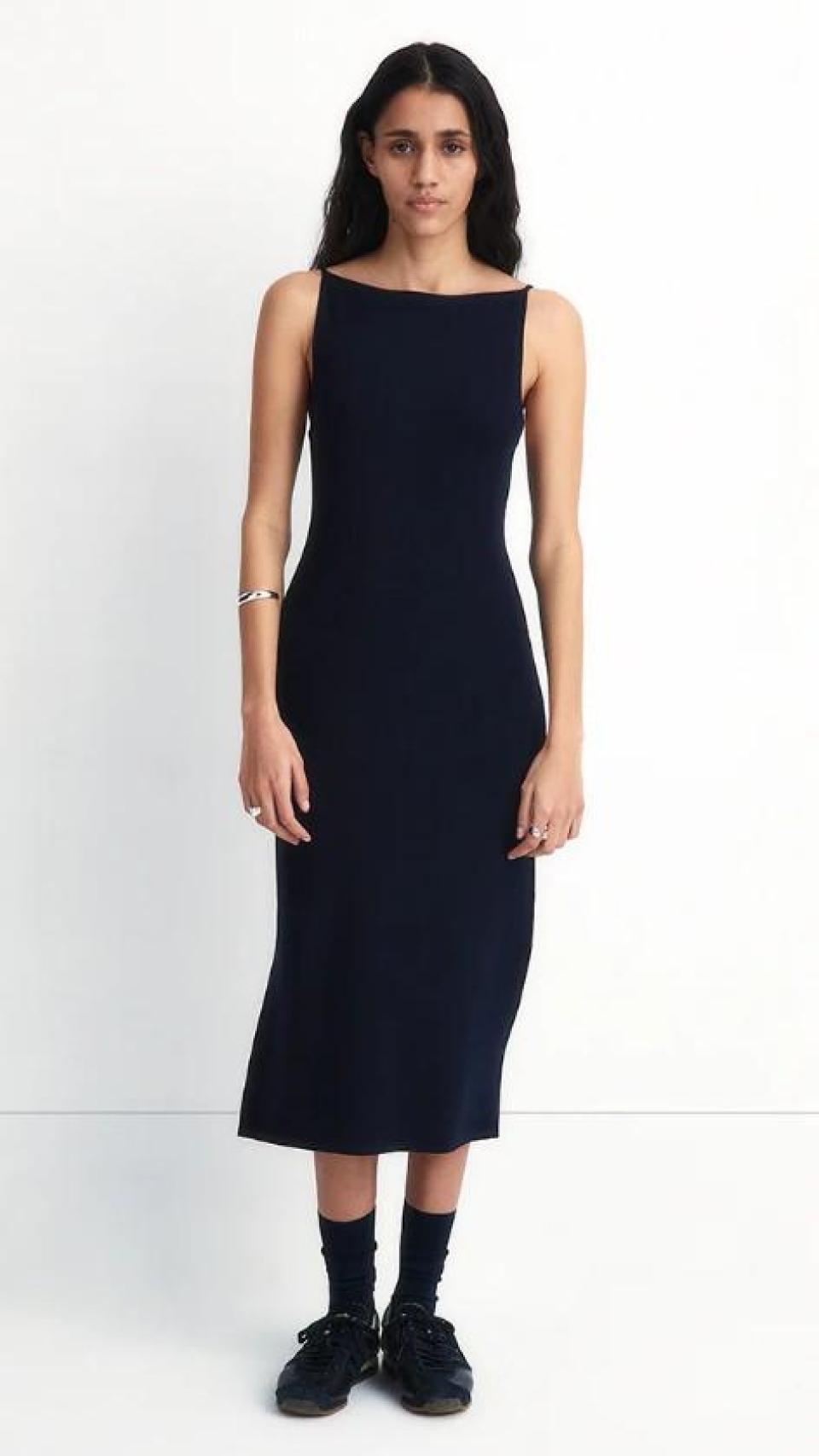 El modelo del vestido que luce Eugenia Osborne.