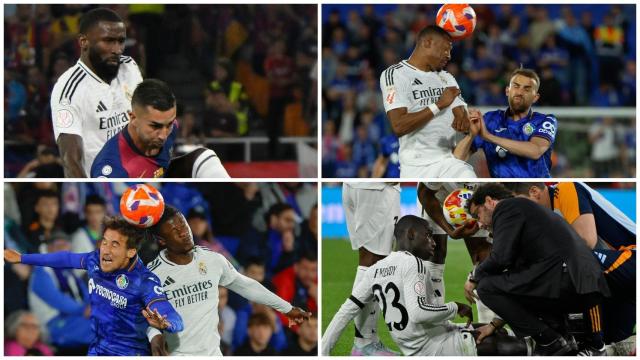 Rüdiger, Alaba, Camavinga y Ferland Mendy