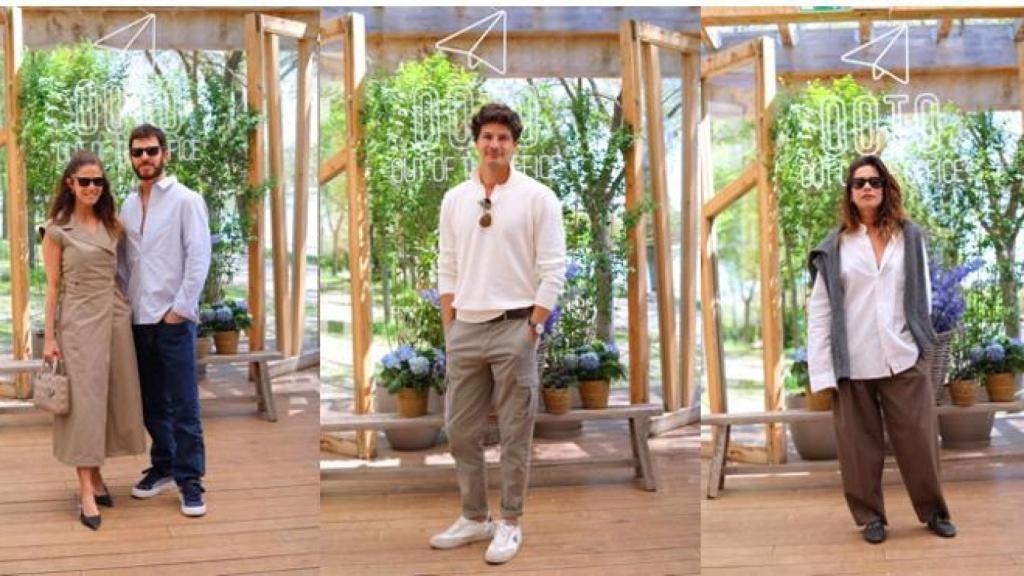 Invitados a la presentación de la colección.