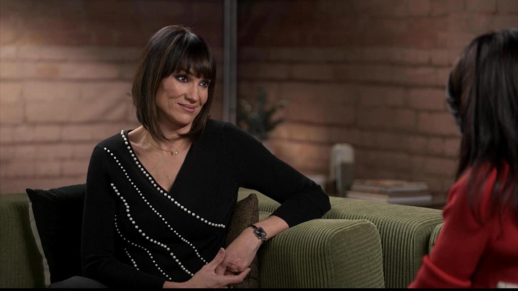 La periodista en conversación con Cruz Sánchez de Lara, vicepresidenta ejecutiva de EL ESPAÑOL y presentadora en Mitele Plus.