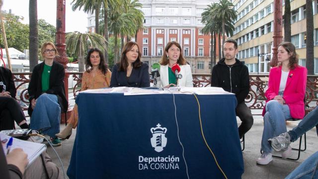 Presentación del programa anual de la Deputación da Coruña por las Letras Galegas.