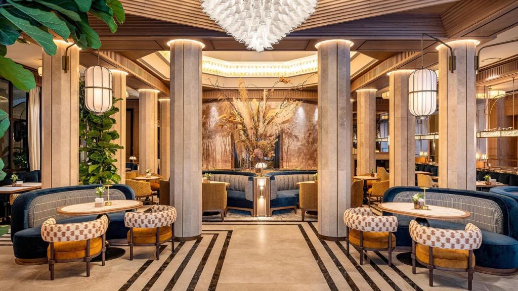 Vista general del hotel.