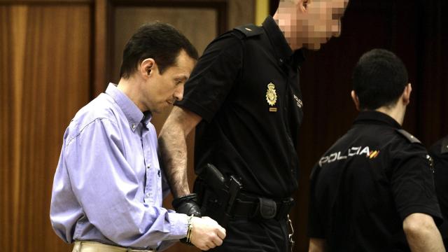 José Bretón tras escuchar el veredicto del jurado por el asesinato de sus hijos.