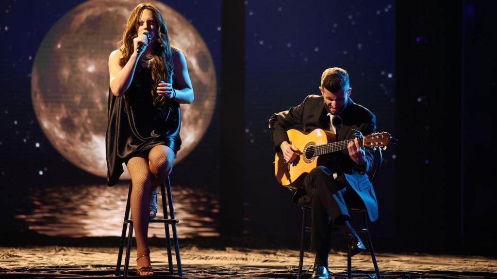 Mikel Herzog fue India Martínez en 'Tu cara me suena'.