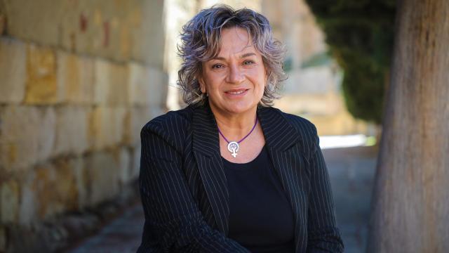 La socialista salmantina, Elena Diego, en una entrevista pata EL ESPAÑOL de Castilla y León