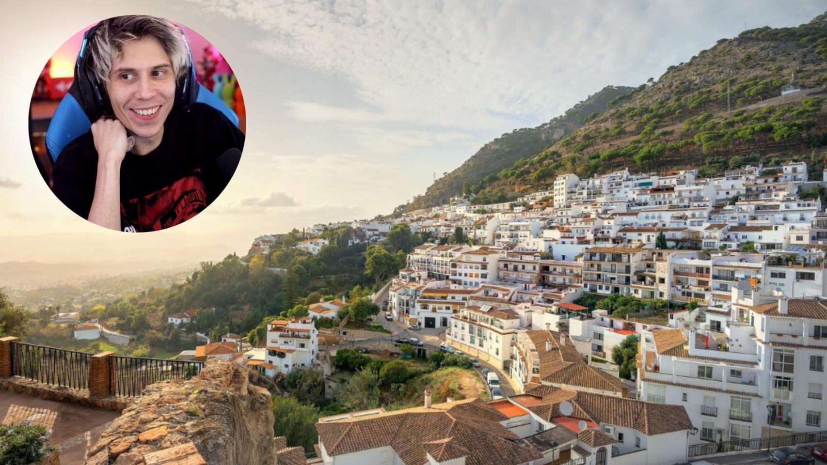 El pueblo de Málaga en el que nació El Rubius.