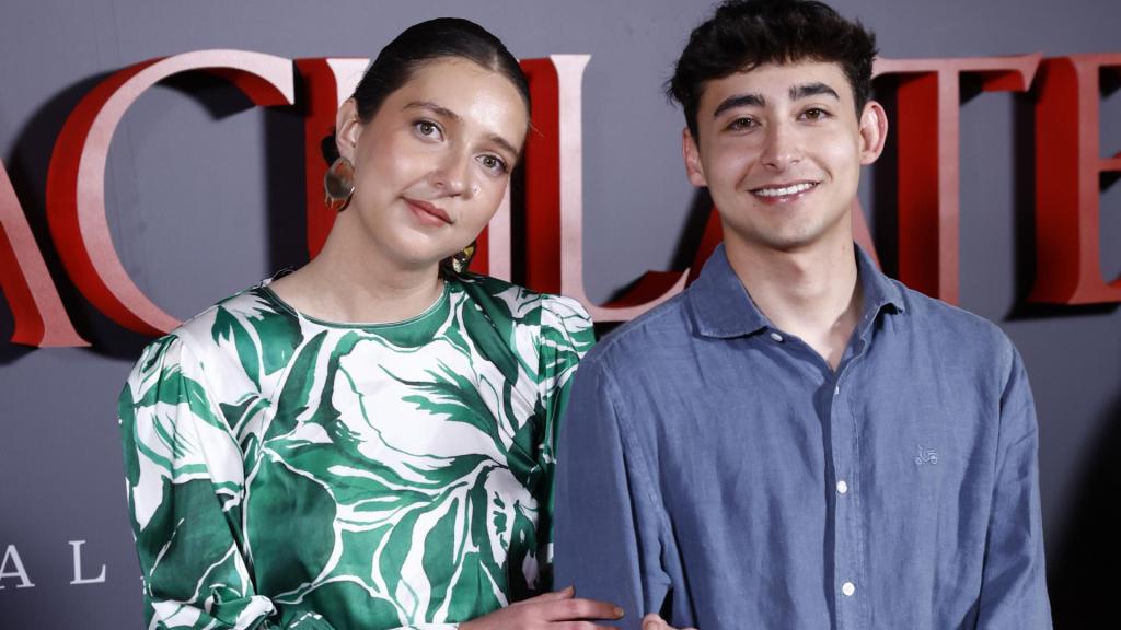 Bere Lobatón y Juan del Val Roca en un 'photocall' en Madrid.