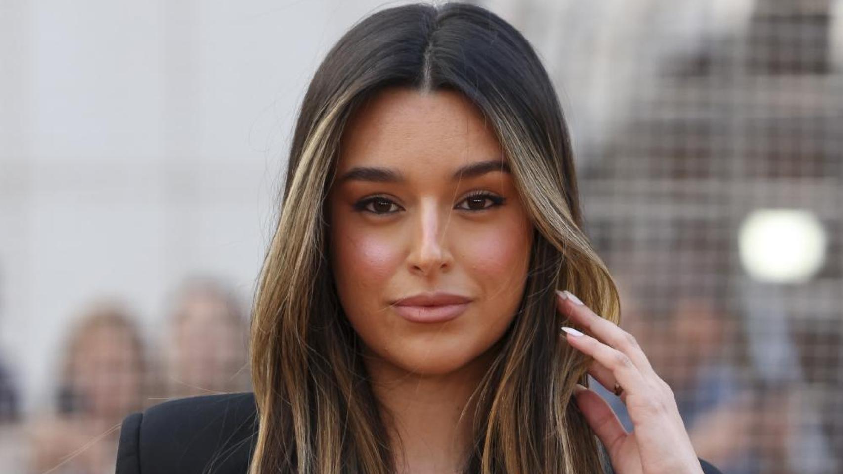 La 'influencer' Marta Díaz en la presentación del documental de Carlos Alcaraz.