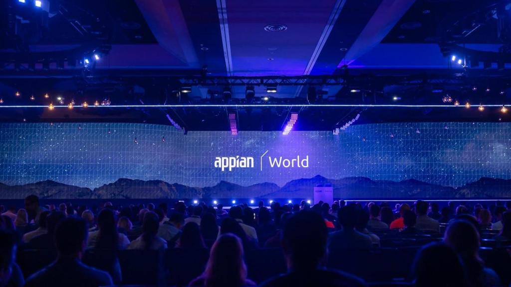 Vista general del auditorio del centro de convenciones de Gaylord Rockies Resort & Convention Center de Denver (Colorado), donde se ha celebrado esta semana Appian World 2025.