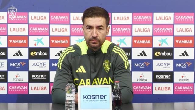 Gabi en rueda de prensa este viernes.