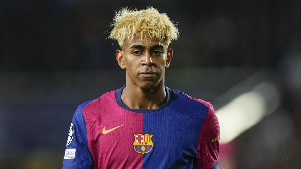 Lamine Yamal, con el FC Barcelona