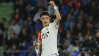 Arda Güler, con el Real Madrid