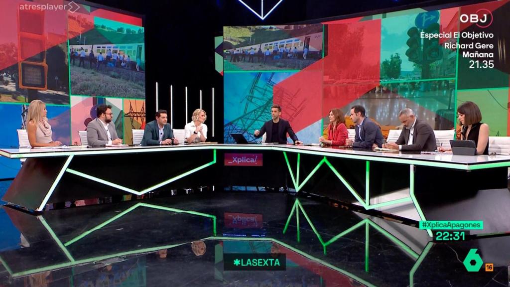 La mesa de debate de 'laSexta Xplica'.