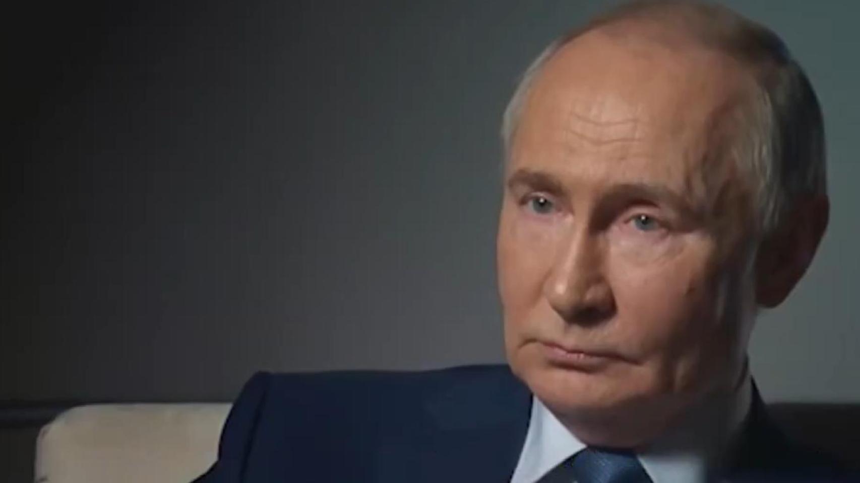 Putin durante el documental en conmemoración de los 25 años de su primera investidura.