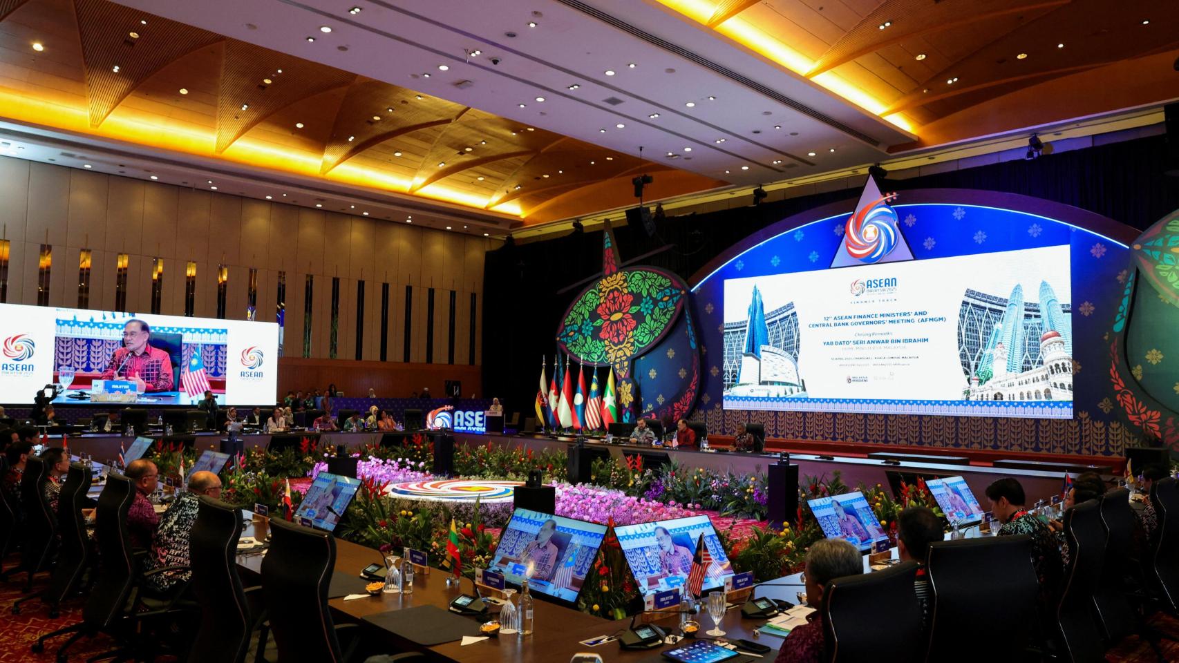 Reunión de ministros de Finanzas y gobernadores de Bancos Centrales de la ASEAN de 2025 en Kuala Lumpur en abril.