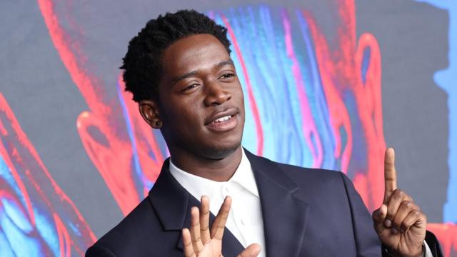 Damson Idris, en un evento en febrero de 2023.