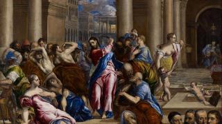 'Expulsión de los mercaderes del Templo' (El Greco, 1570). Foto: Wikimedia Commons