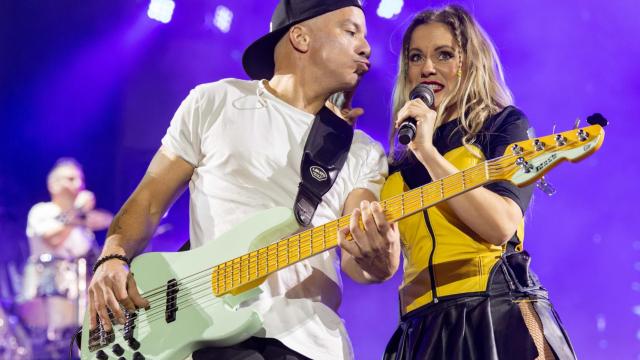 Actuación de la Orquesta Panorama el pasado año