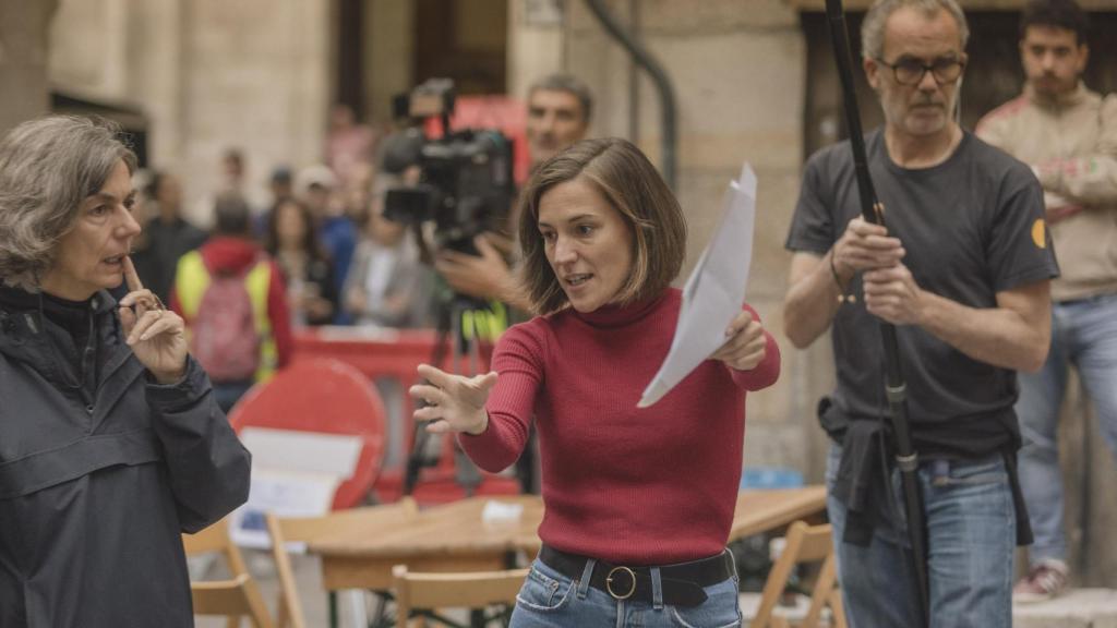 Carla Simón, durante el rodaje de 'Romería'. Foto: Mario Llorca
