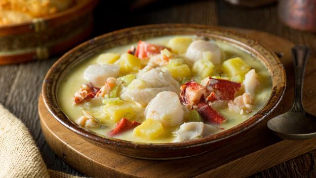 Un reconfortante guiso de pescado