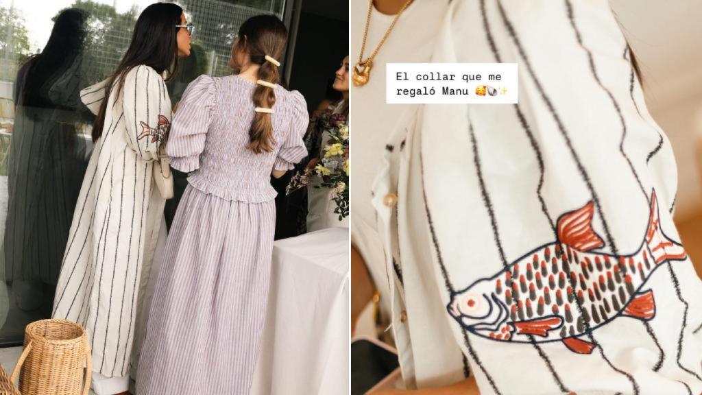 El vestido que ha llevado María Fernández-Rubíes.