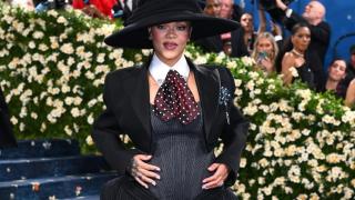 Rihanna, embarazada de su tercer hijo, en la Gala Met.