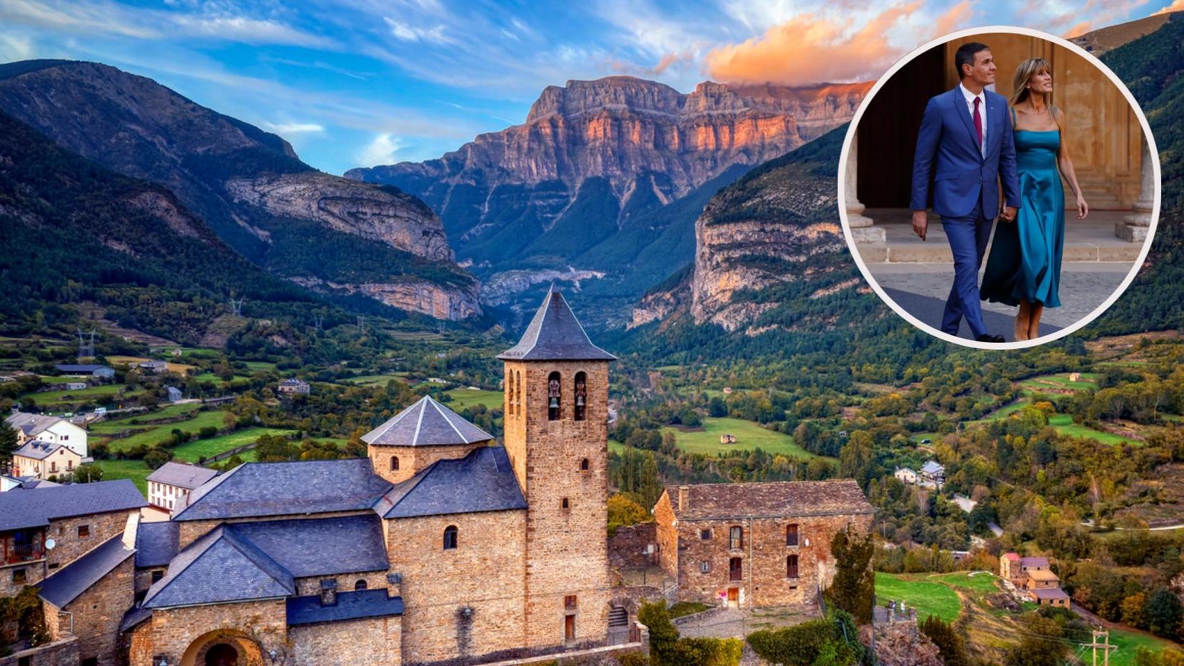 El pueblo de montaña aragonés.