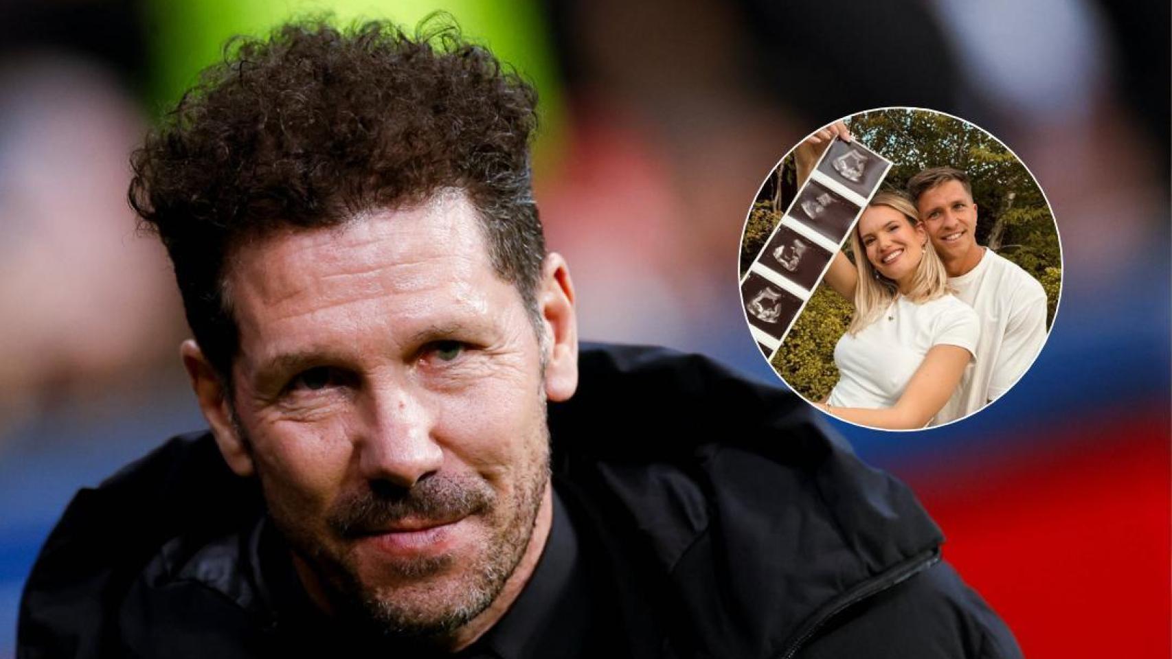 Diego Simeone se convertirá en abuelo por primera vez.