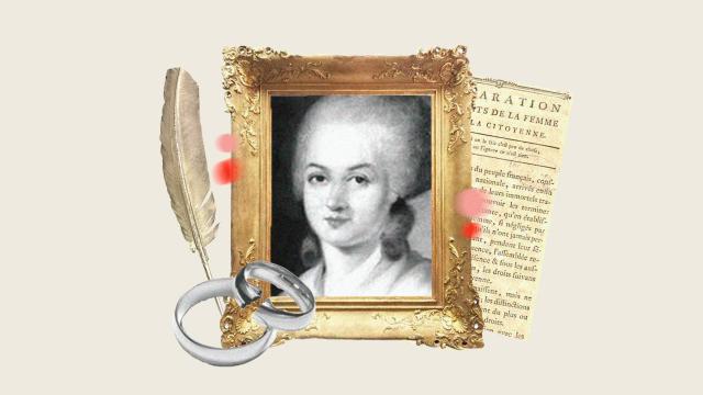 Olympe de Gouges.