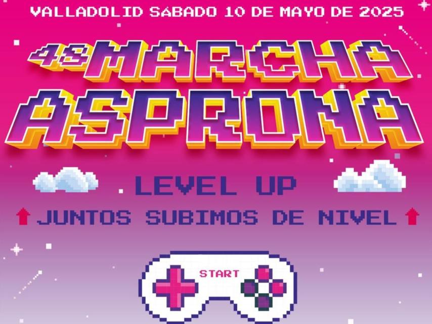 Cartel de la Marcha Asprona 2025.