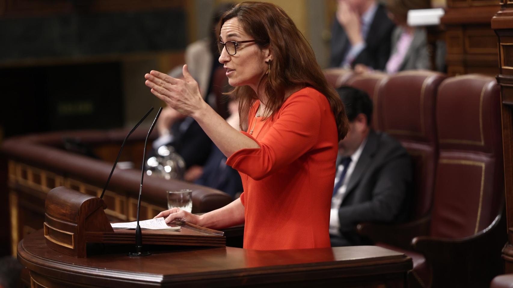 La ministra de Sanidad, Mónica García, en una imagen de archivo.