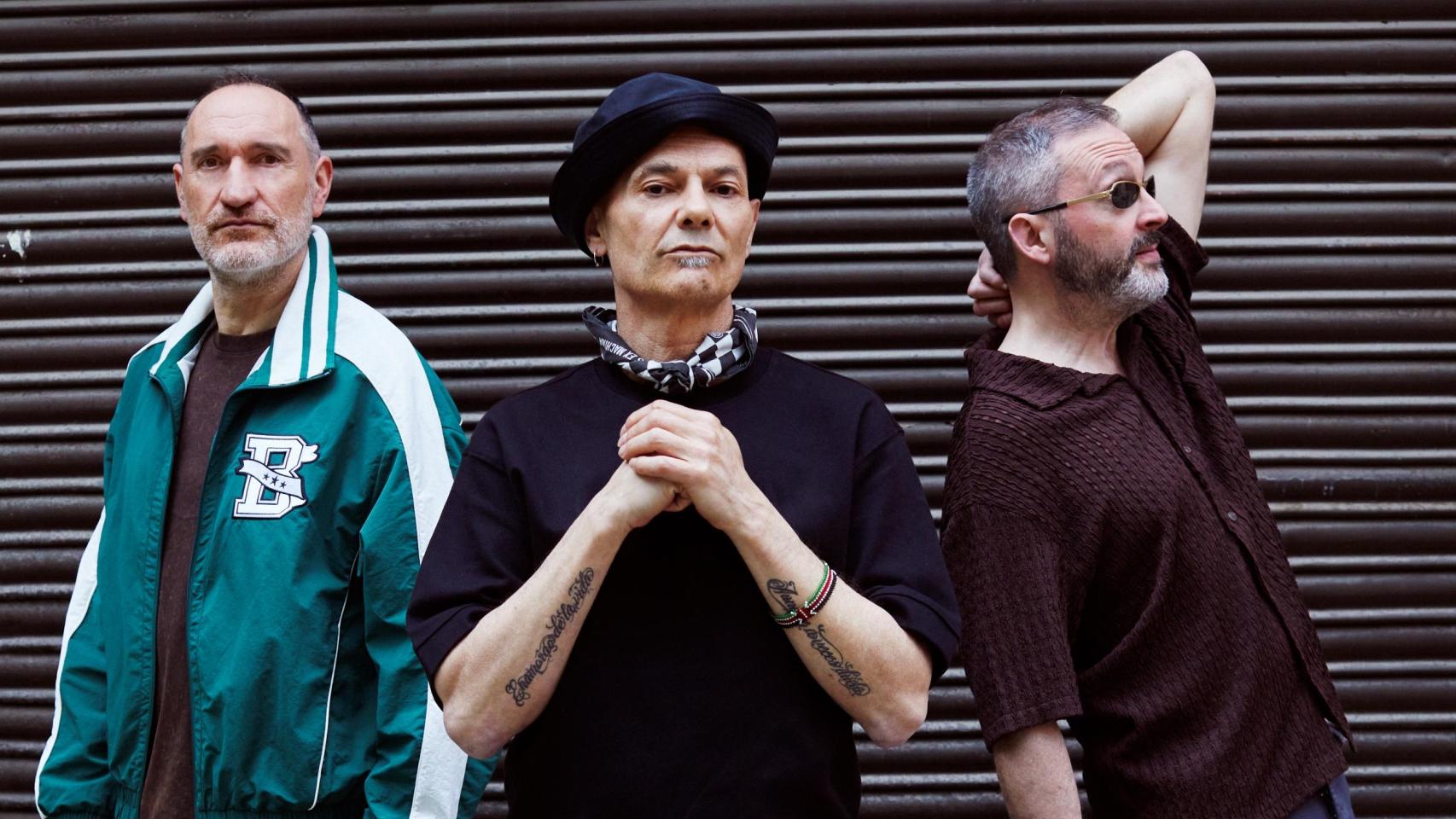 Goyo Yeves, Jesús Cifuentes y Alberto García, miembros de Celtas Cortos. Foto: Javier Salas