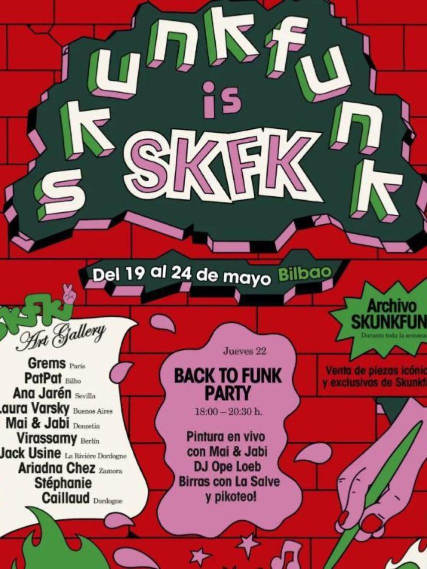 Cartel del evento del 25 aniversario de la marca.