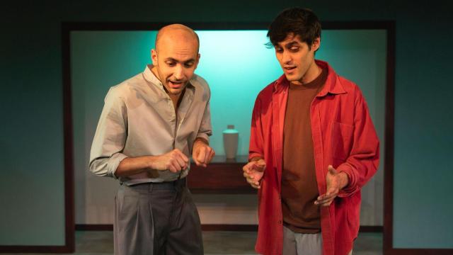 Pablo Chaves y Fernando Delgado-Hierro interpretan a dos amigos de la infancia en 'Las apariciones'. Foto: Bárbara Sánchez Palomero