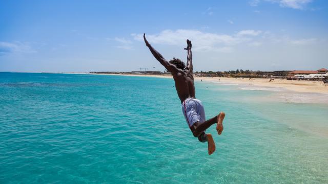 Isla de Sal, en Cabo Verde.