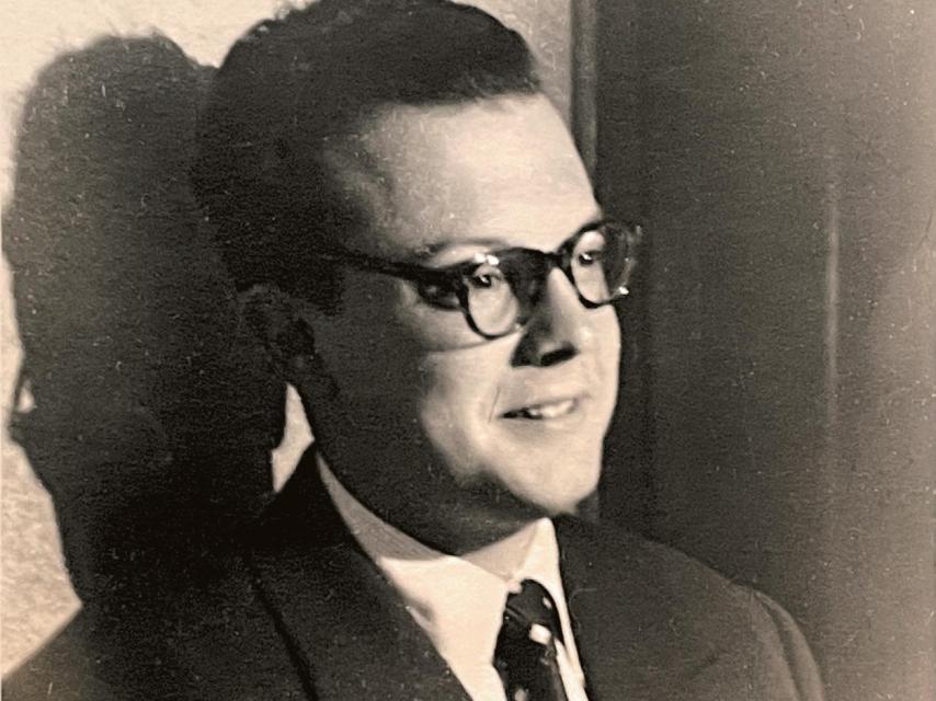 Francisco Ibáñez, hacia 1957, cuando ingresó en Bruguera. Foto cedida por la editorial.