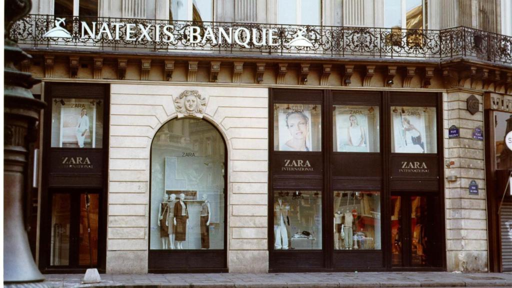 Imagen del Zara de París abierto en 1990.