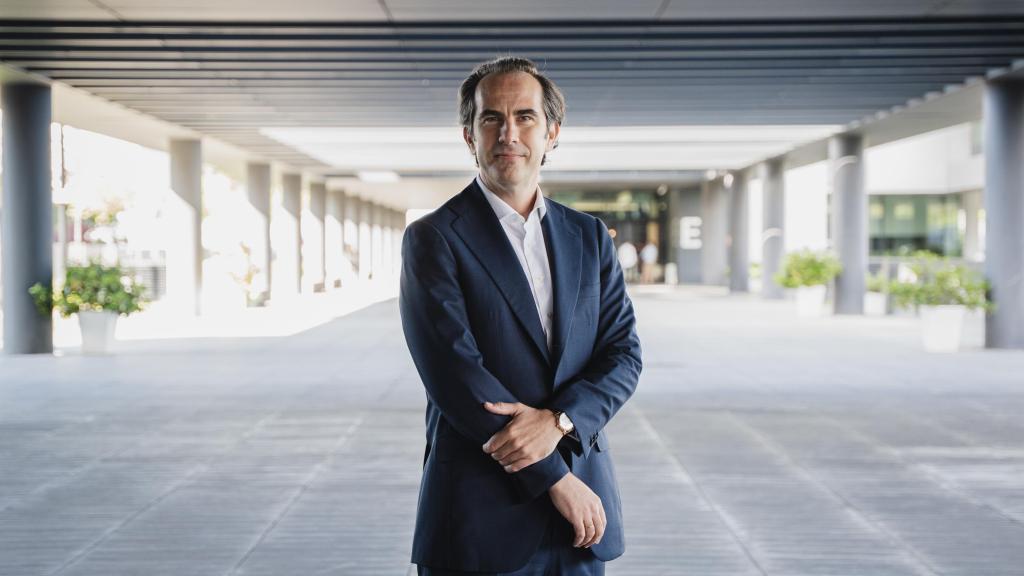 Alfonso Tolcheff, consejero delegado de ING España y Portugal, durante la entrevista con EL ESPAÑOL-Invertia.