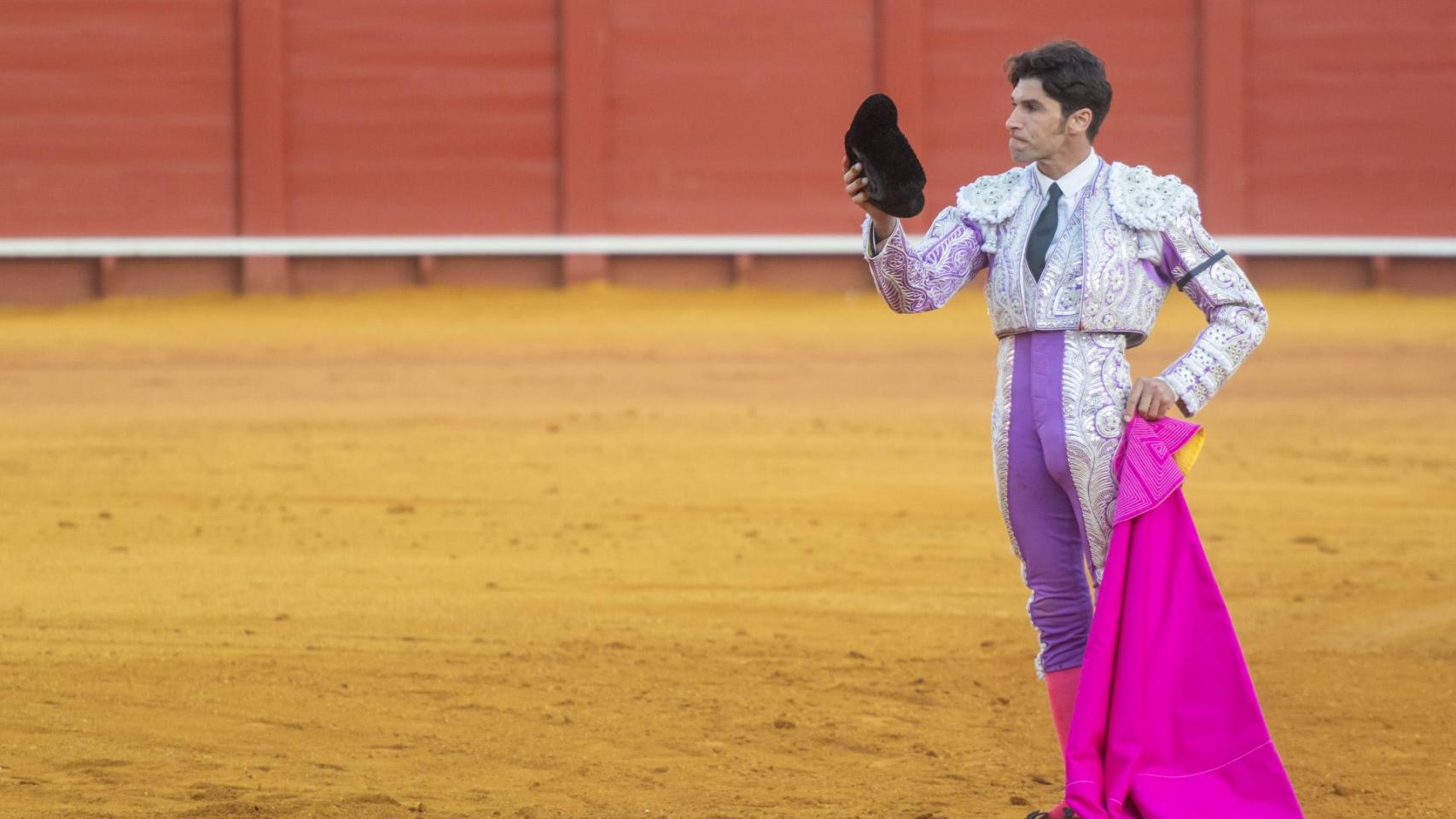 Cayetano Rivera Ordóñez, en la Feria de Abril este pasado 10 de mayo.