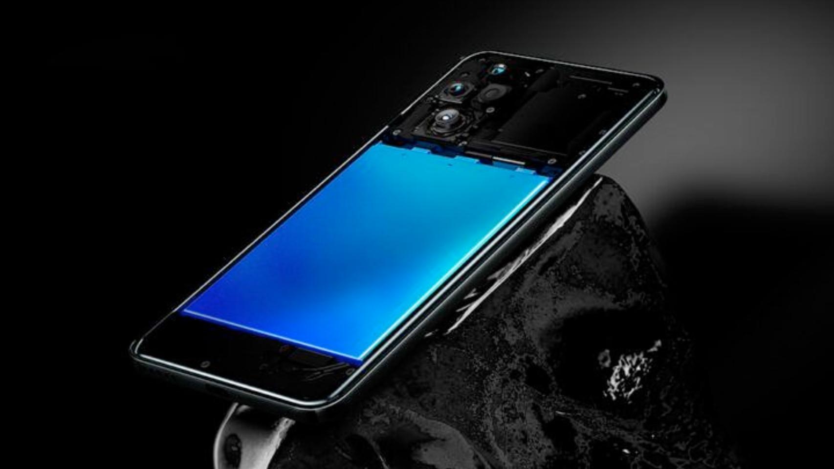 Batería de silicio carbono