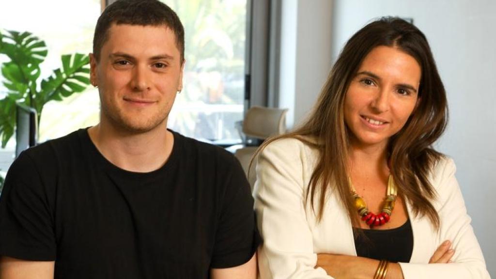 Cofundadores de EarthPulse, Juan B. Pedro y Laura Moreno.