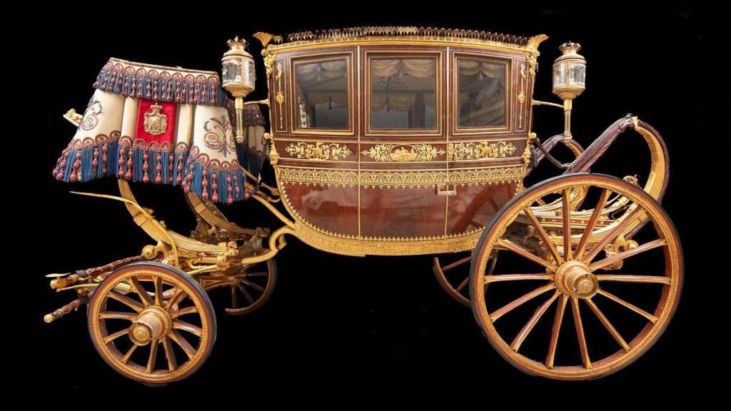 Coche de caoba, 1829. Foto: Galería de las Colecciones Reales