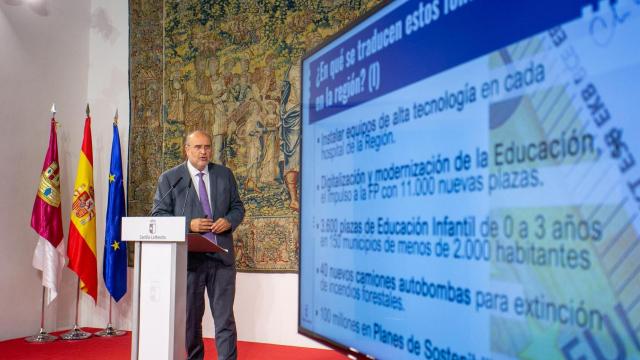 Martínez Guijarro ha explicado el destino de los fondos Next Generation que ha recibido la región.