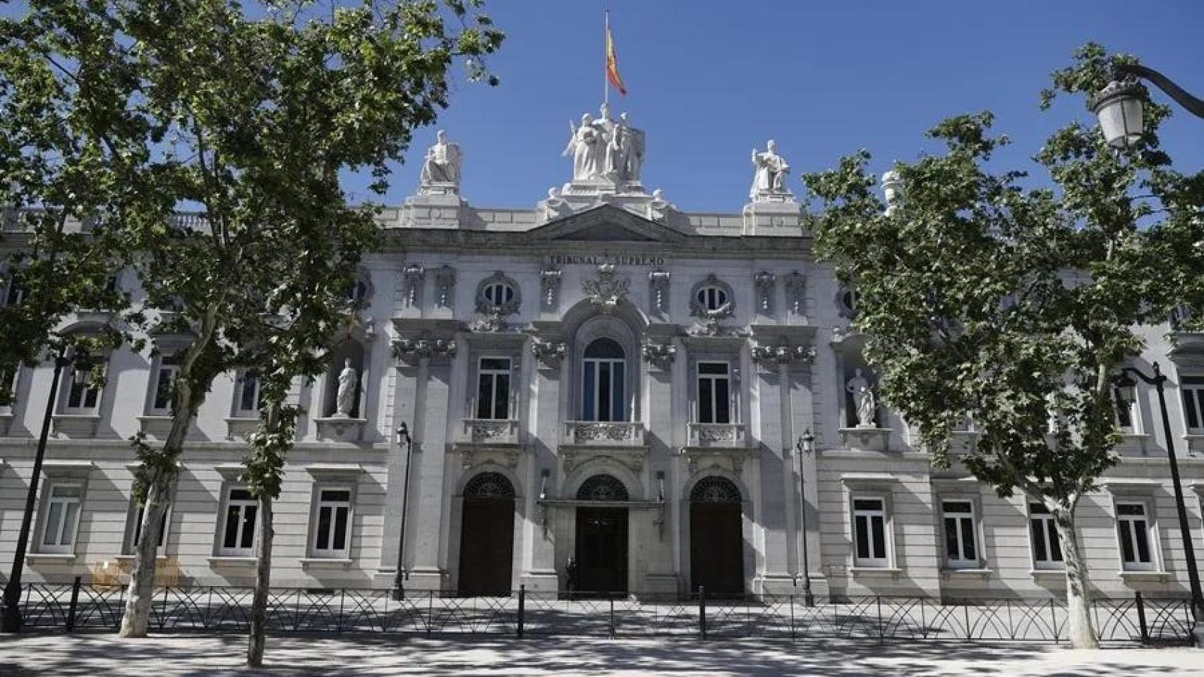 Fachada del Tribunal Supremo.