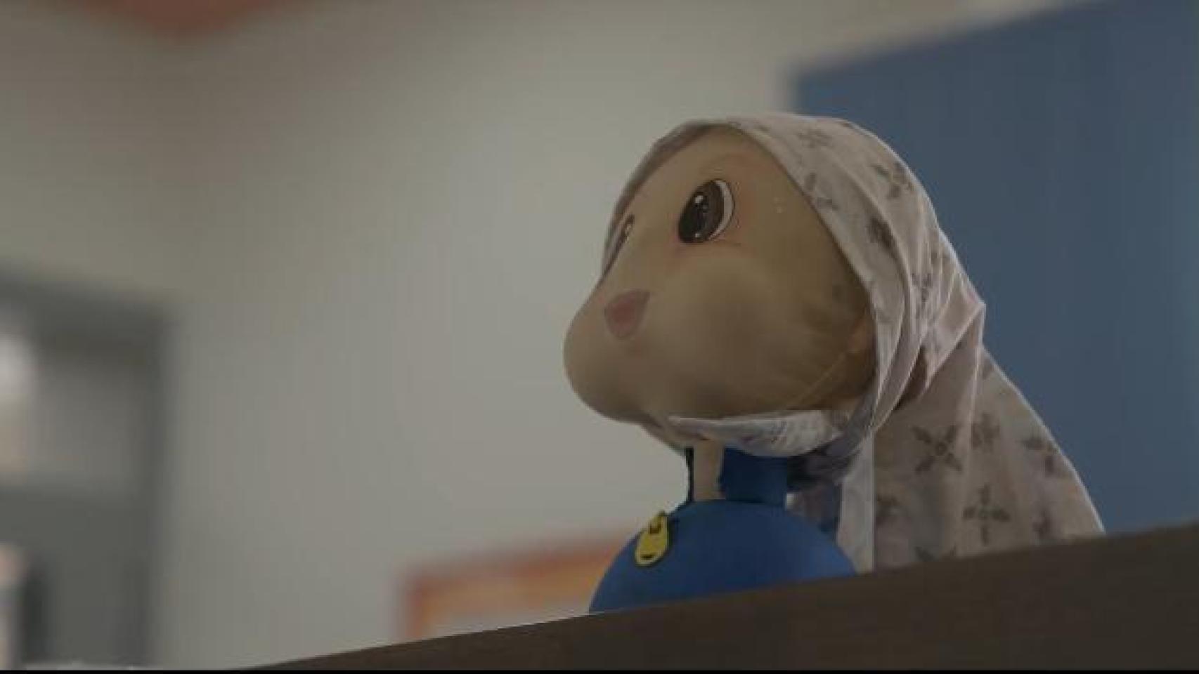 Una captura del vídeo de la Casa Ronald McDonald de Málaga.