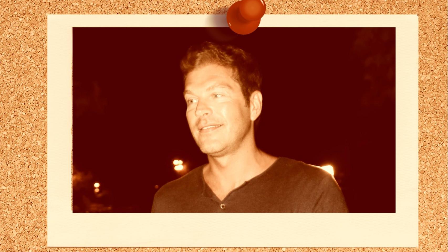 El modelo polaco Darius en un fotomontaje de EL ESPAÑOL.