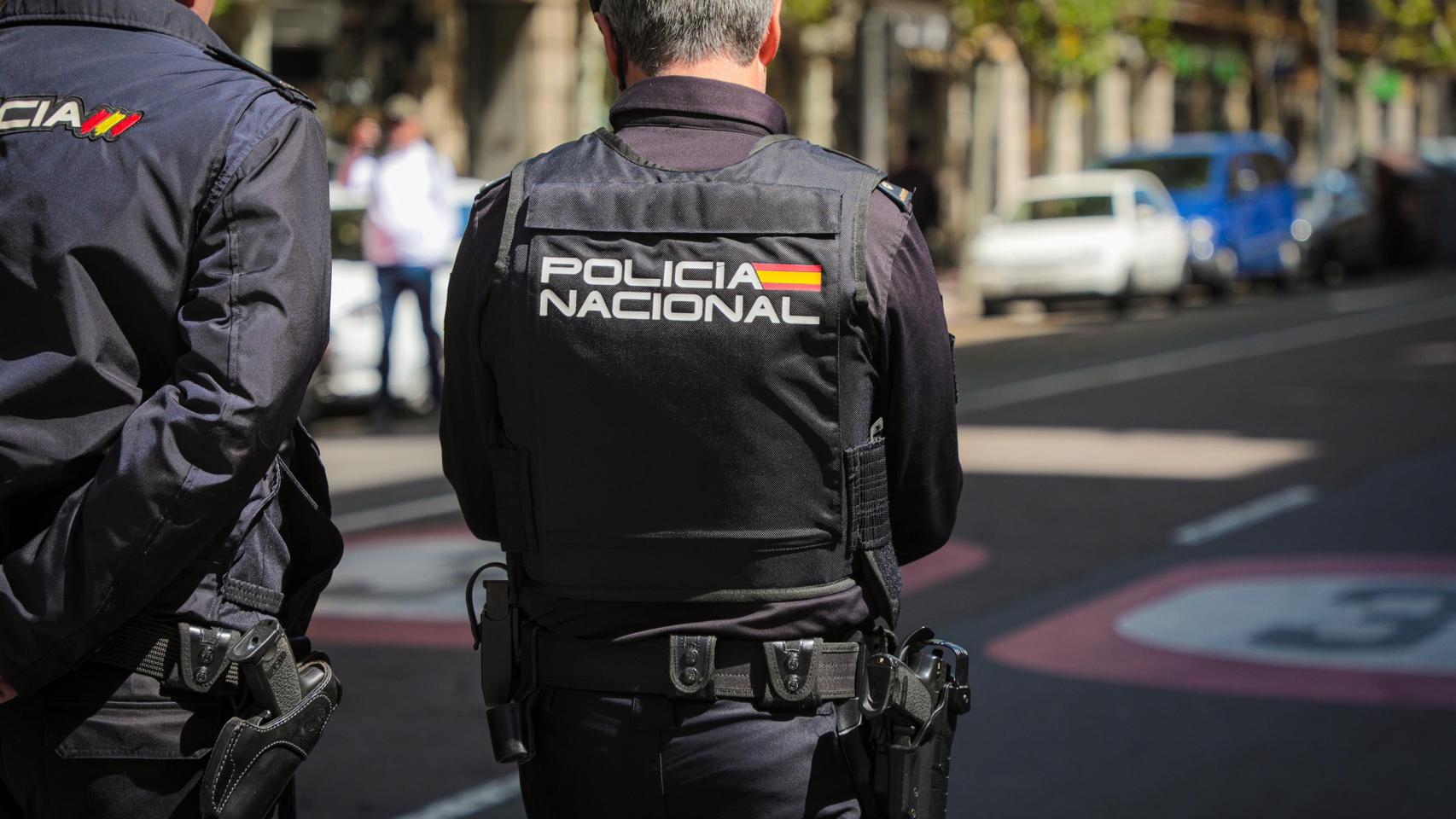 Agentes de la Policía Nacional de Salamanca