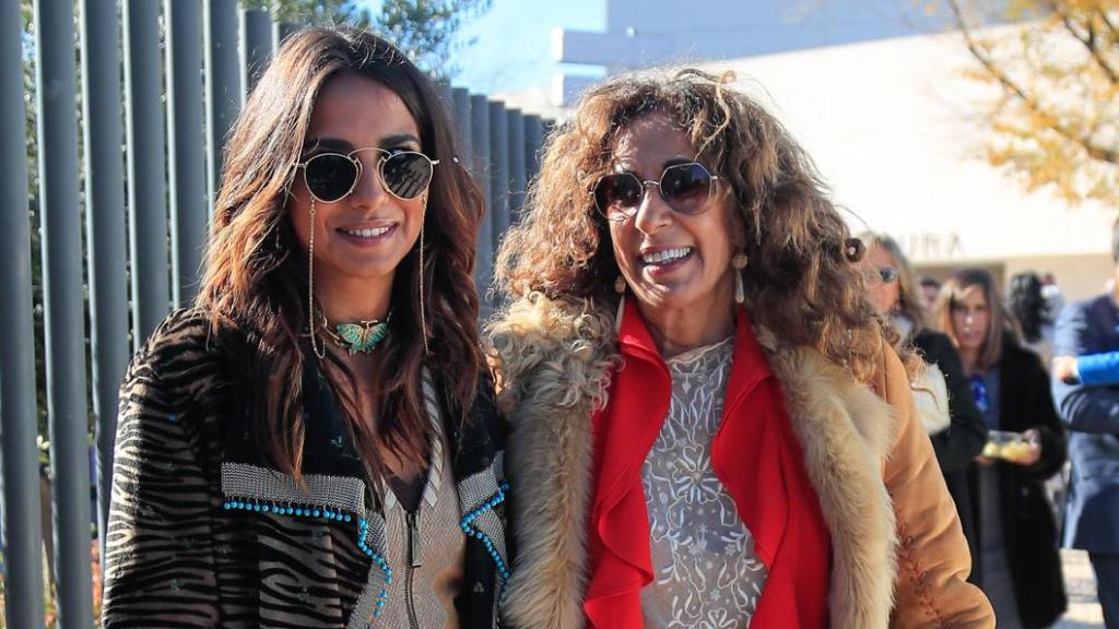 Rosario Flores y Lola Orellana, en noviembre de 2022.